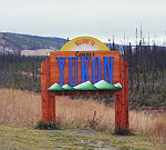 Canada - Opuszczanie terytorium Yukon.