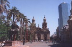 Chile - Santiago de Chile, Plaza de Armas.