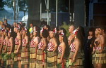 Nowa Zelandia -  Maorysi na Festiwalu w Rotorua.