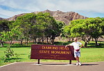 USA - Hawaje, Honolulu,dno krateru Diamond Head.