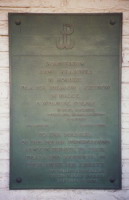 USA - Los Angeles,  Tablica pami�tkowa w Polskim Ko�ciele.1.