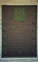 USA - Los Angeles, Tablica pami�tkowa w Polskim Ko�ciele.2.