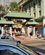 USA - San Francisco, China Town, wej�cie.
