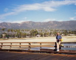 USA - Santa Barbara, molo.
