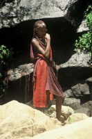 Zanzibar - Samotna Masajka.